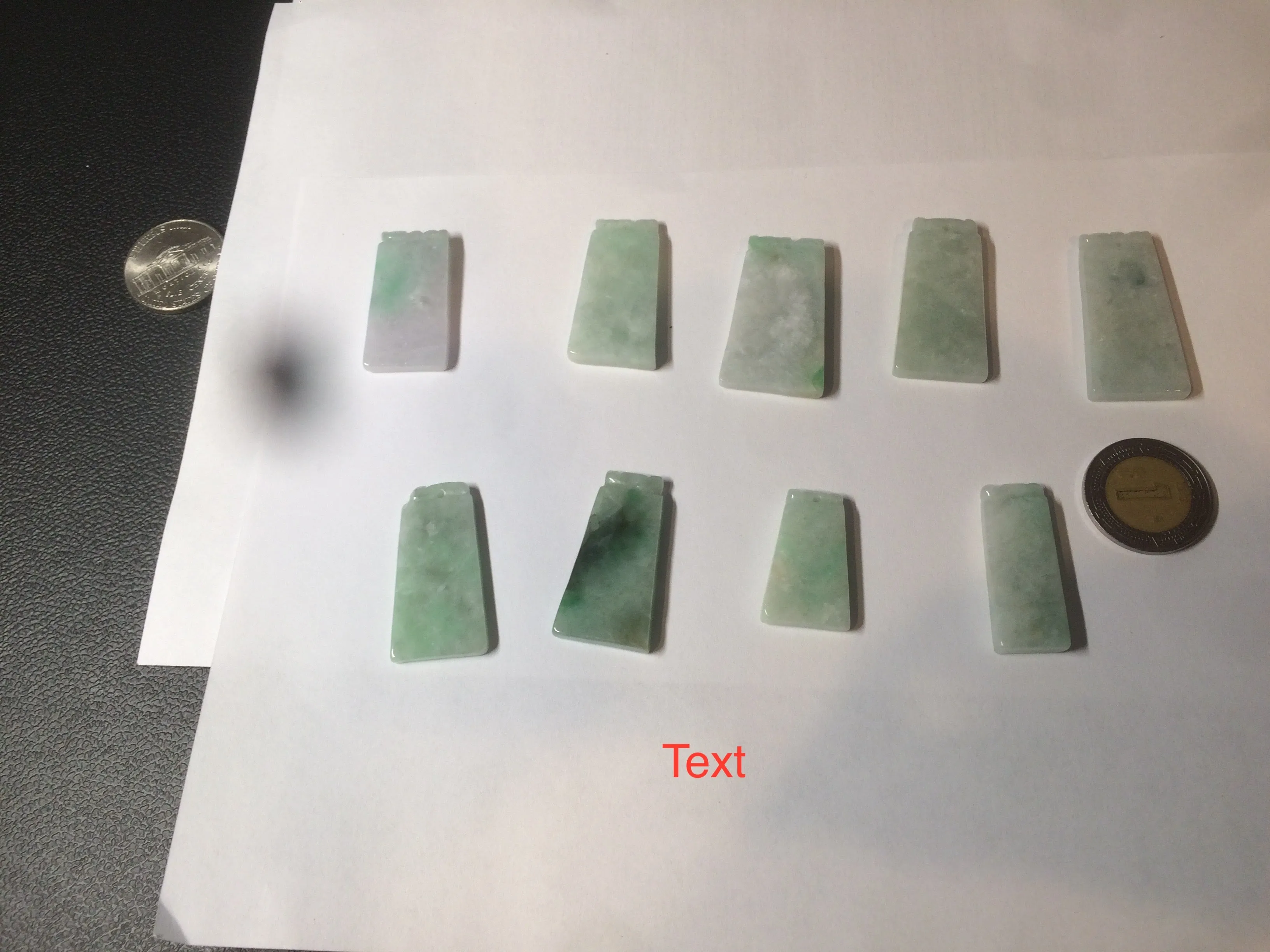100% Natural type A icy watery light green/sunny green Jadeite Jade safe and sound pendant BF97