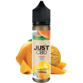 100mg - 3000mg Vape Juice | Mango Ice | 60ml