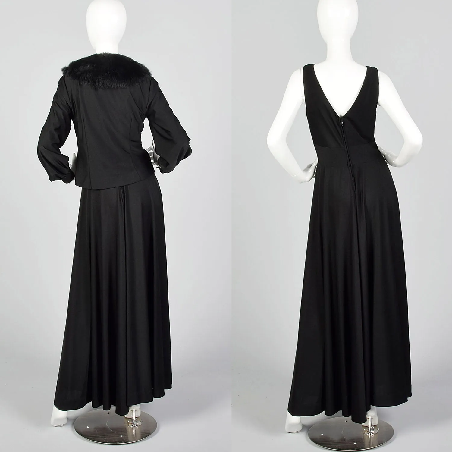 1970s Alfred Weber Palazzo Jumpsuit & Jacket