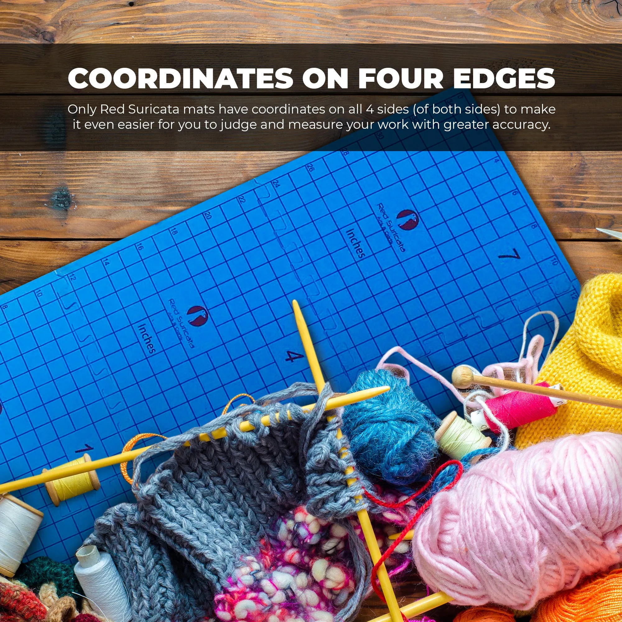 2-Sided Blocking Mats For Knitting