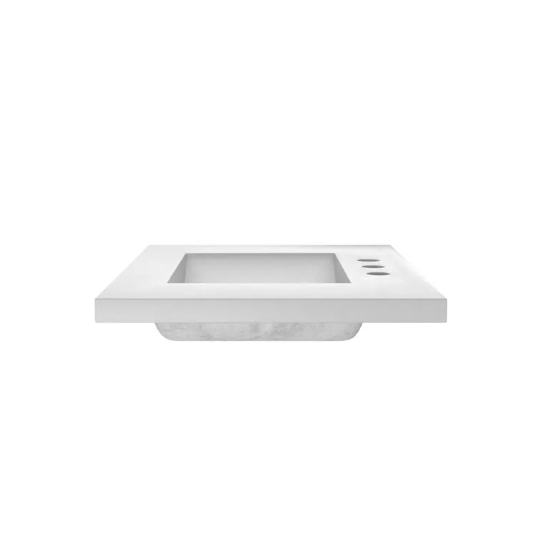 30" Palomar Vanity Top Only with Integral Sink for Widespread Faucet