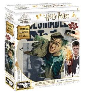 4D Scratch-Off: Harry Potter - Wanted - 500-Piece Scratch-Off Puzzle