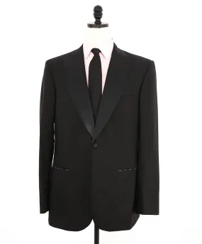 $5,995 BRIONI - *CELEB FAV* Hand Made ITALY Black Peak Tuxedo Dinner JACKET - 42L