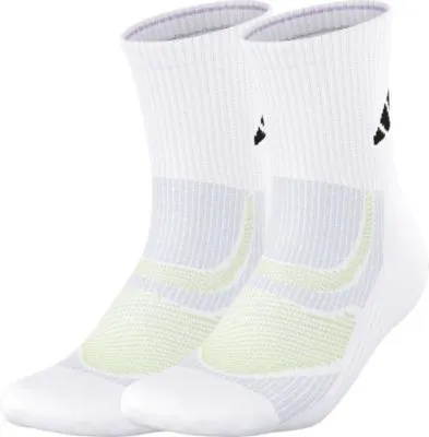 adidas Unisex Superlite Performance 2-Pack High Quarter Socks