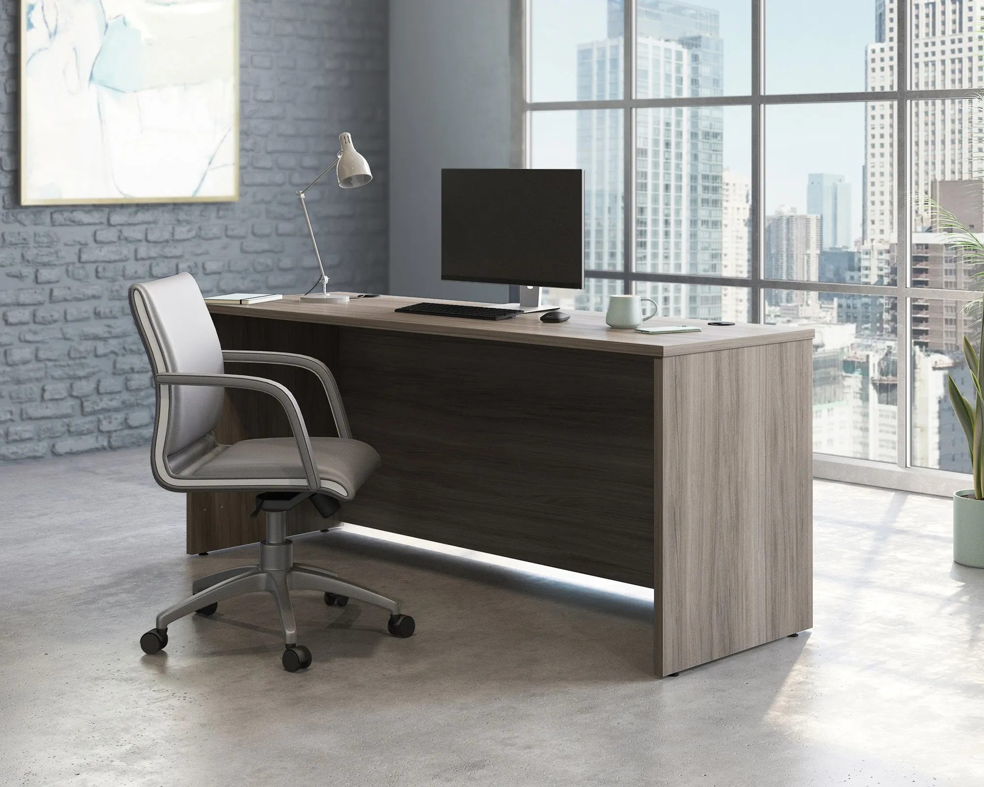 Affirm 72 X 24 Desk Shell/cred/return He