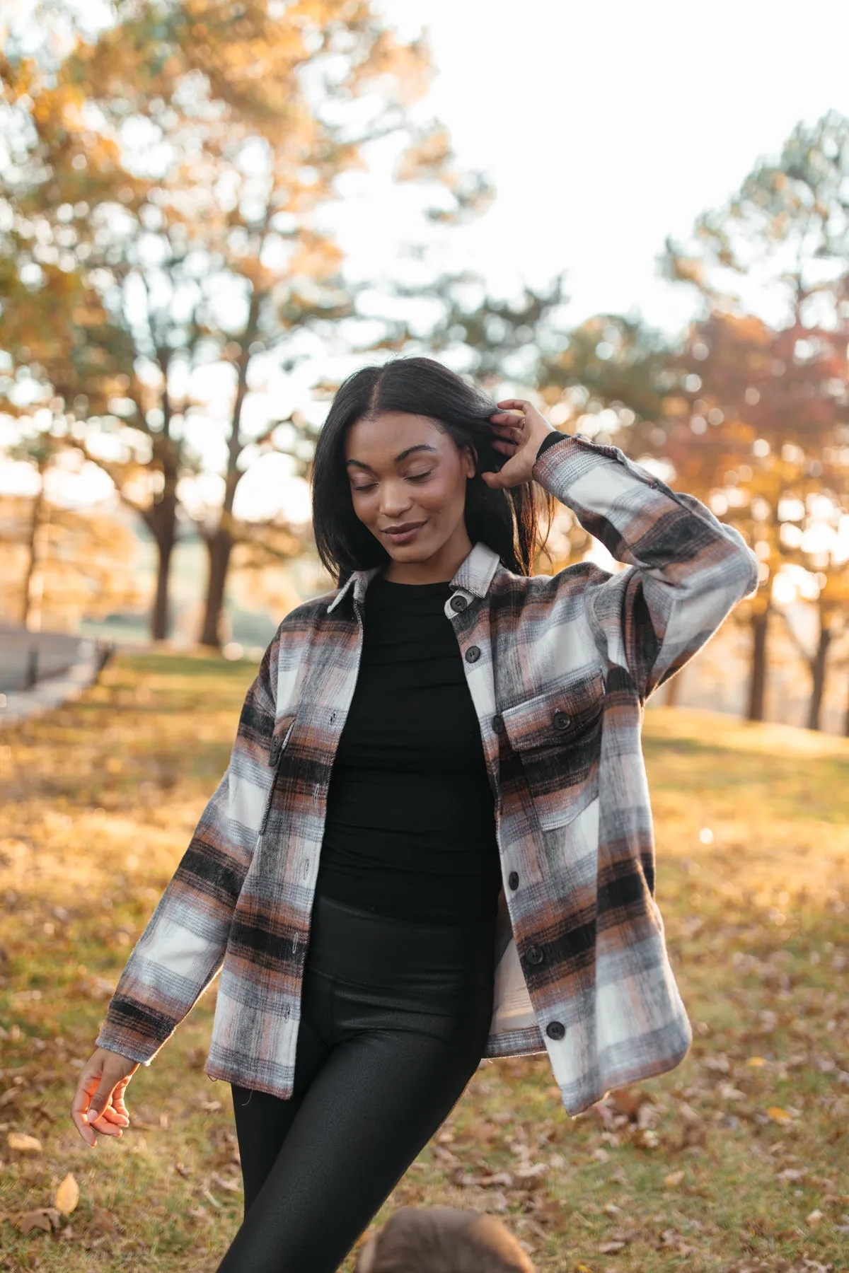 Alaina Plaid Shacket