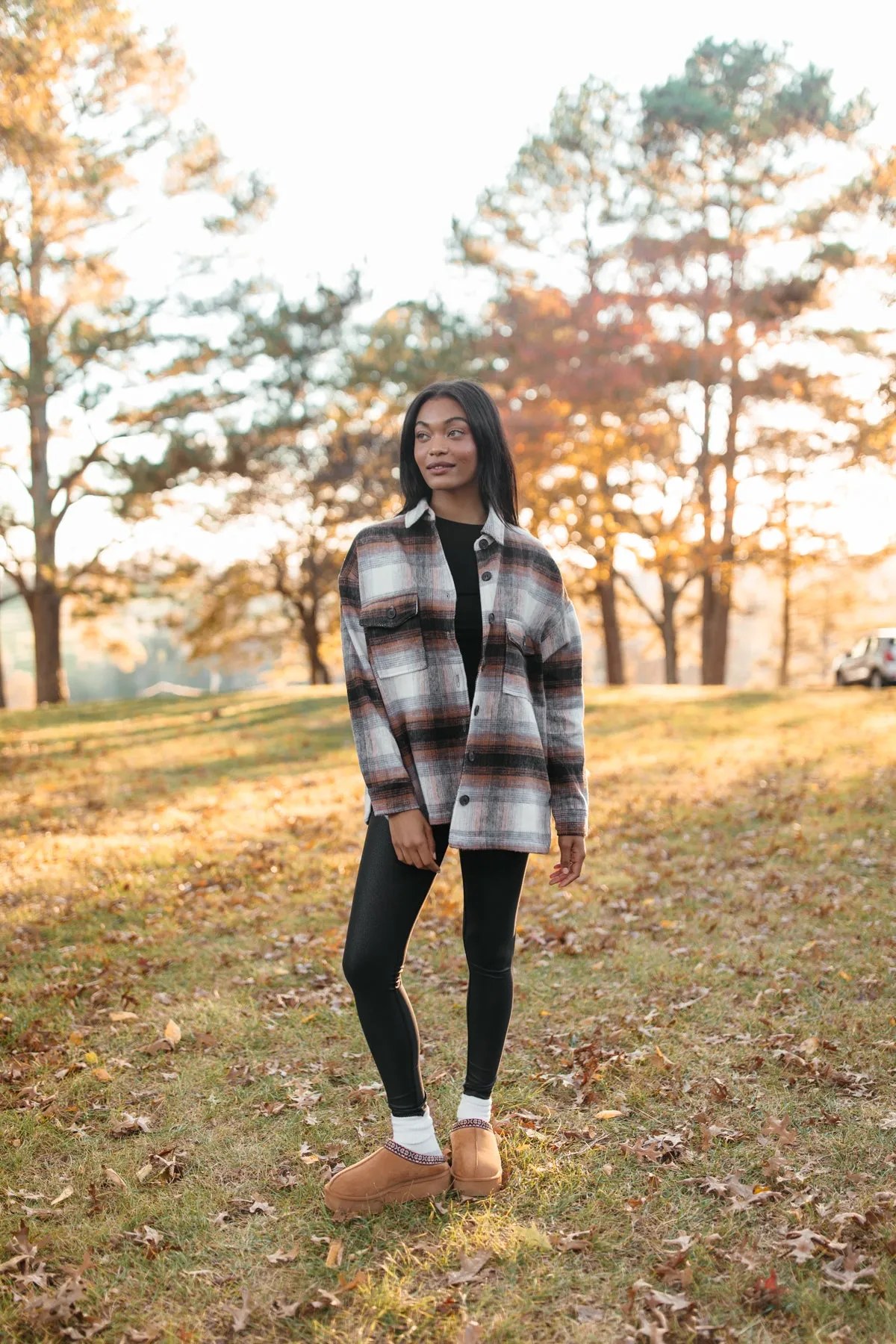 Alaina Plaid Shacket