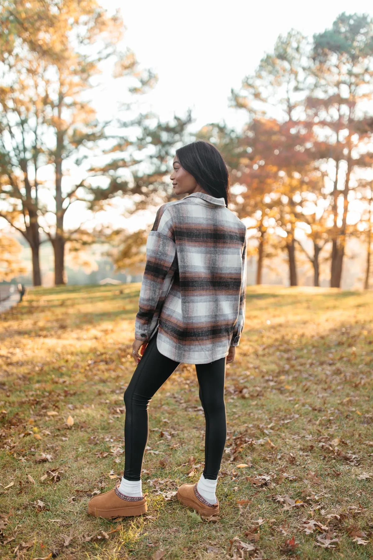 Alaina Plaid Shacket
