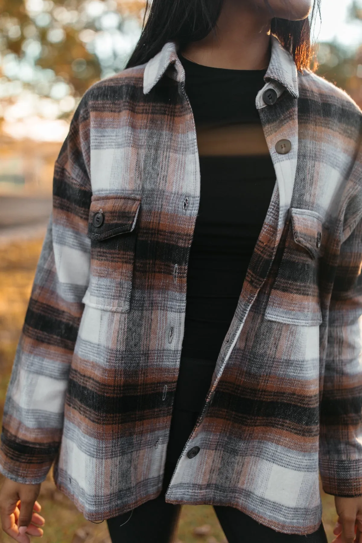 Alaina Plaid Shacket