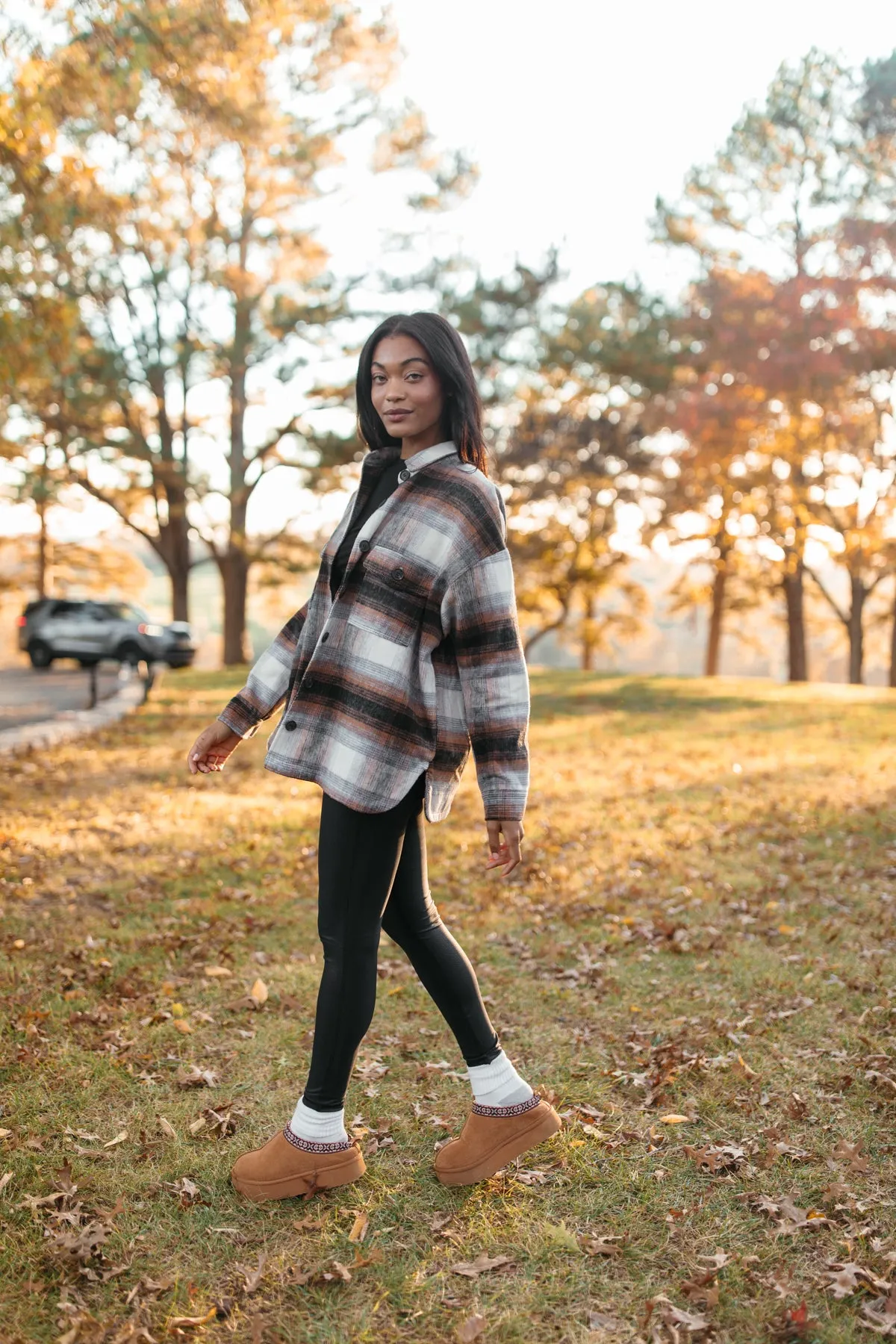 Alaina Plaid Shacket