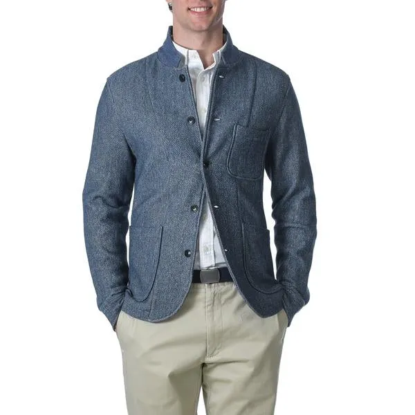 Albermarle Herringbone Knit Blazer
