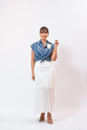 Another Pretty Skirt White