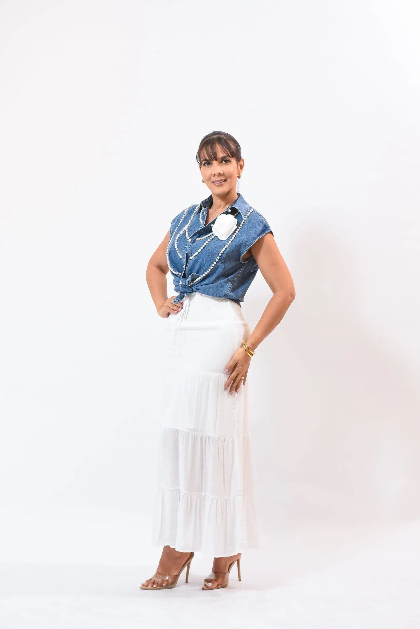 Another Pretty Skirt White