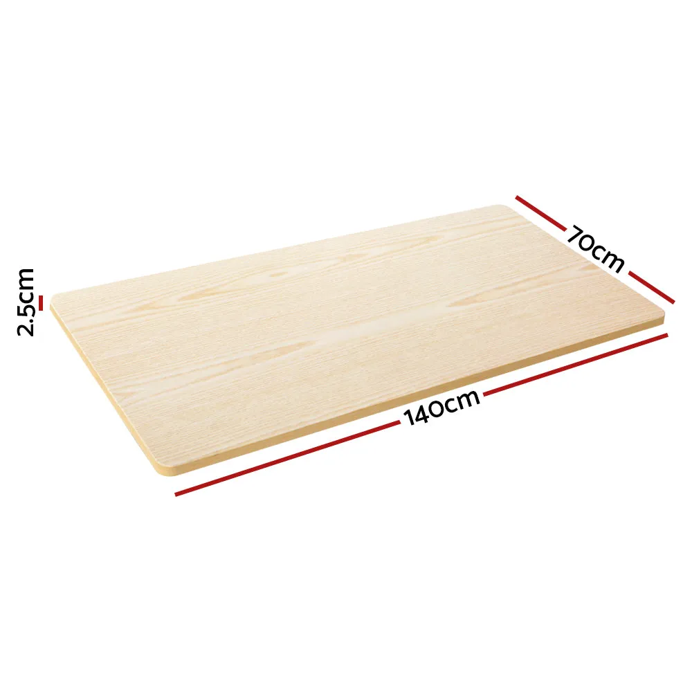 Anti-Scratch Desk Top 140CM, Smooth Edges, Artiss