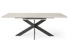 Ark Rectangular Extending Dining Table | Sand