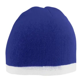 Augusta Two-Tone Knit Beanie