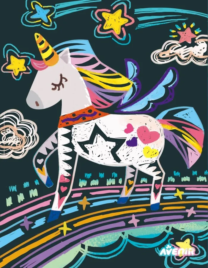Avenir Scratch-4 Magic Unicorns