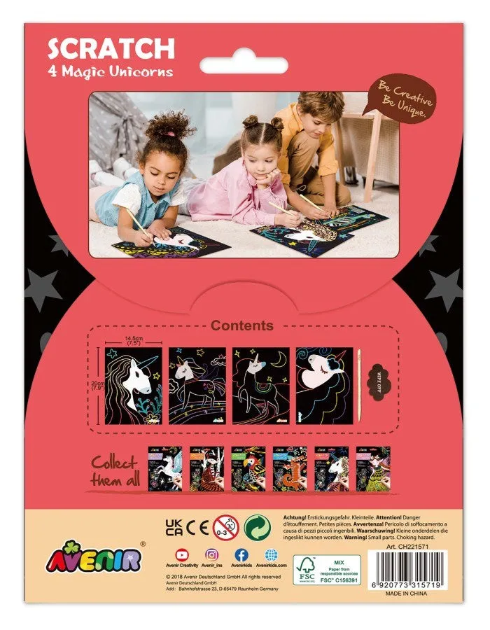 Avenir Scratch-4 Magic Unicorns