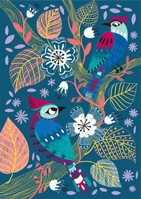 Avenir Scratch Craft Set Scratch | Secret garden
