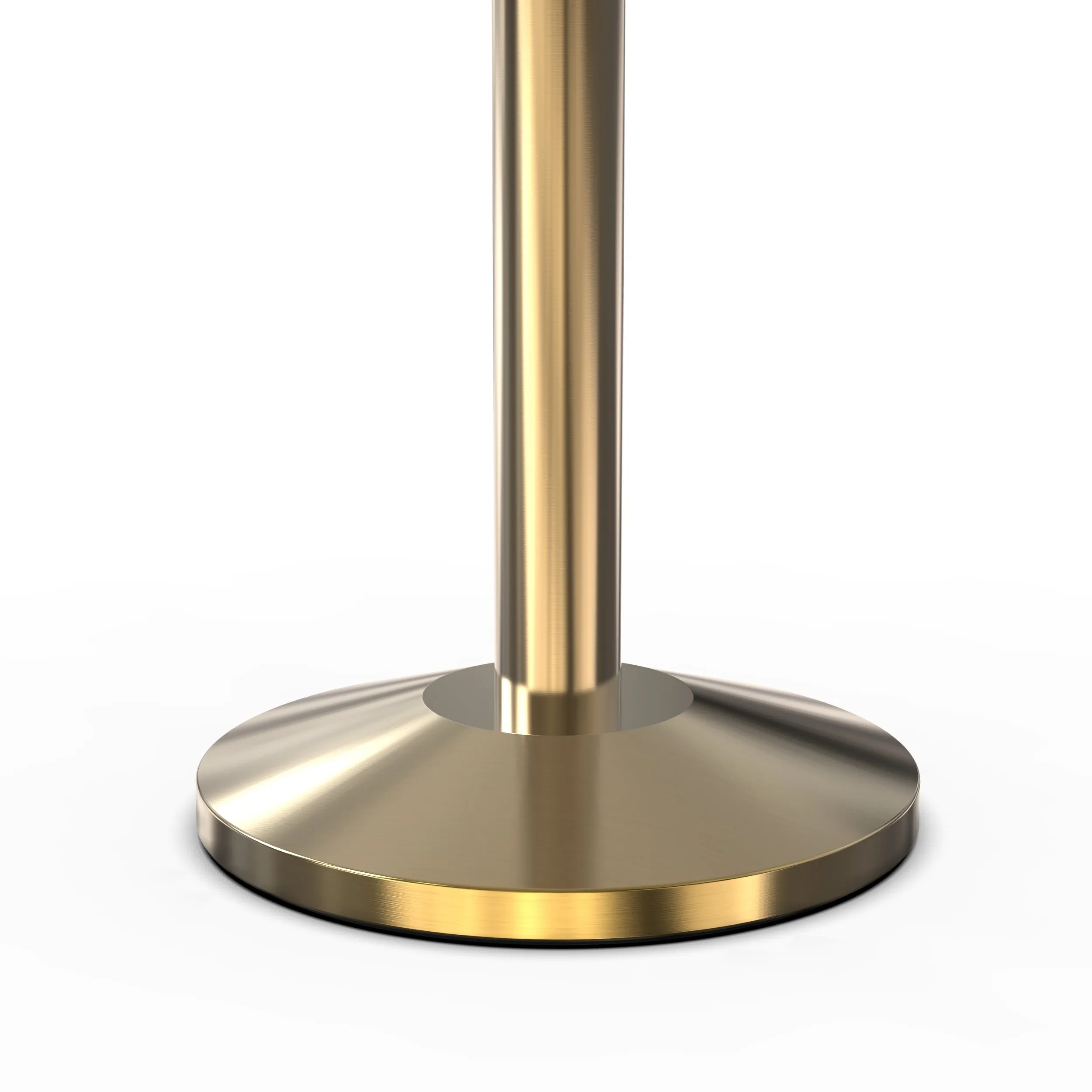 Ball Top Rope Stanchion with Sloped Base - Montour Line CLine