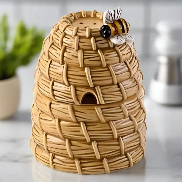 Bee Skep Salt and Pepper Shaker
