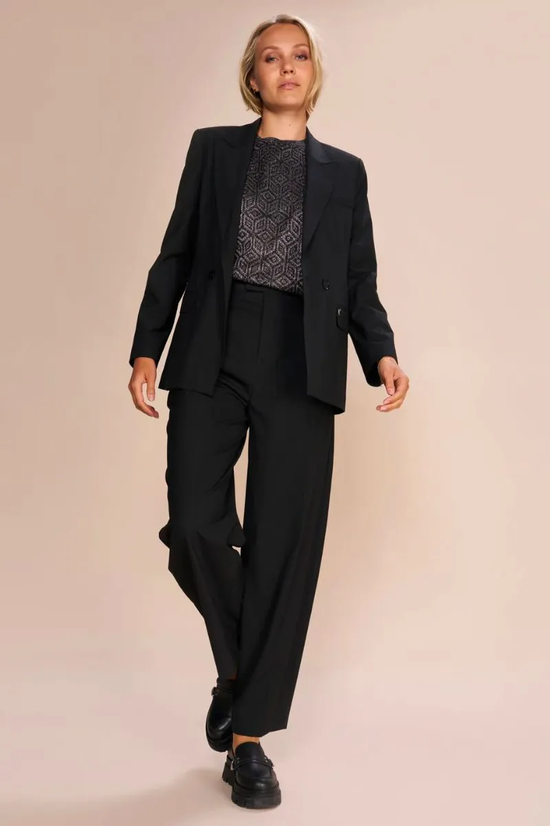 Beta Roy Blazer | Black | Blazer fra Mos Mosh