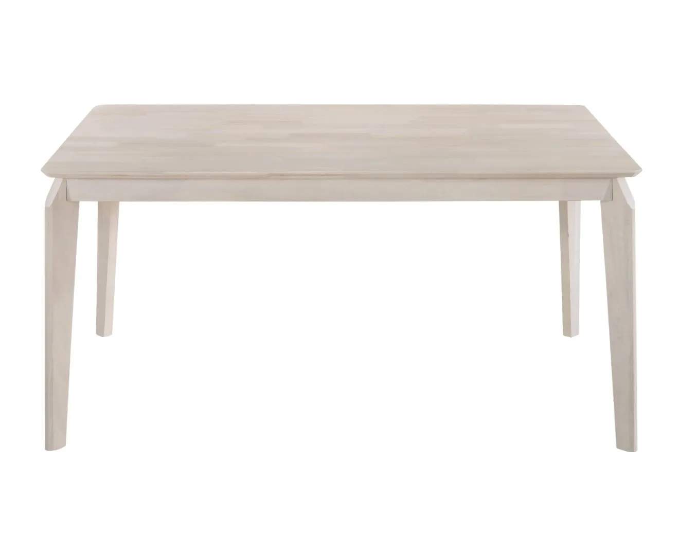 Black Stanton Noah White Wash 7 Piece Dining Set Table and Chairs