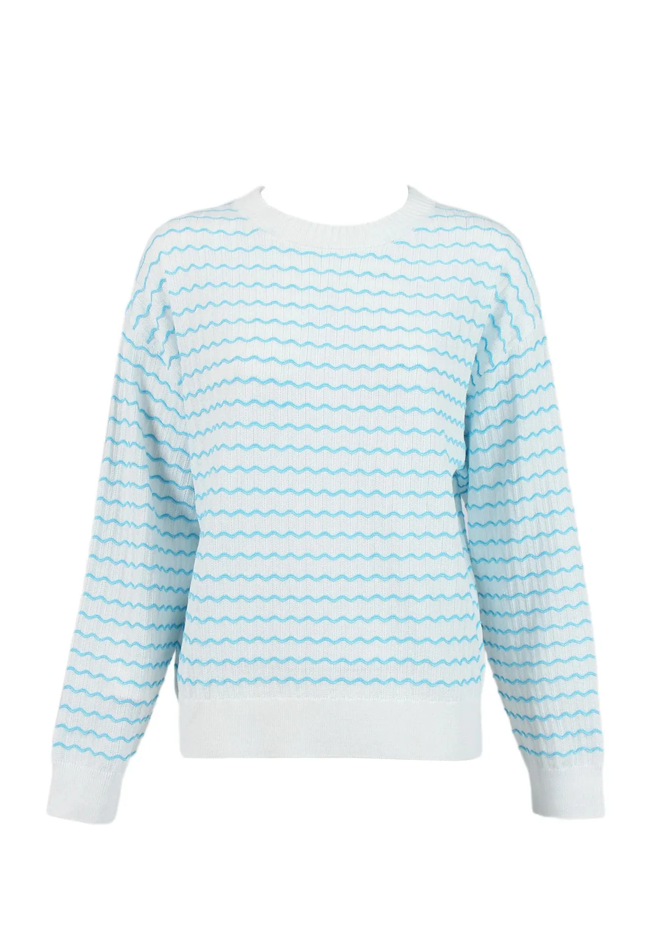 Bohemian Escape Waves Knit Top