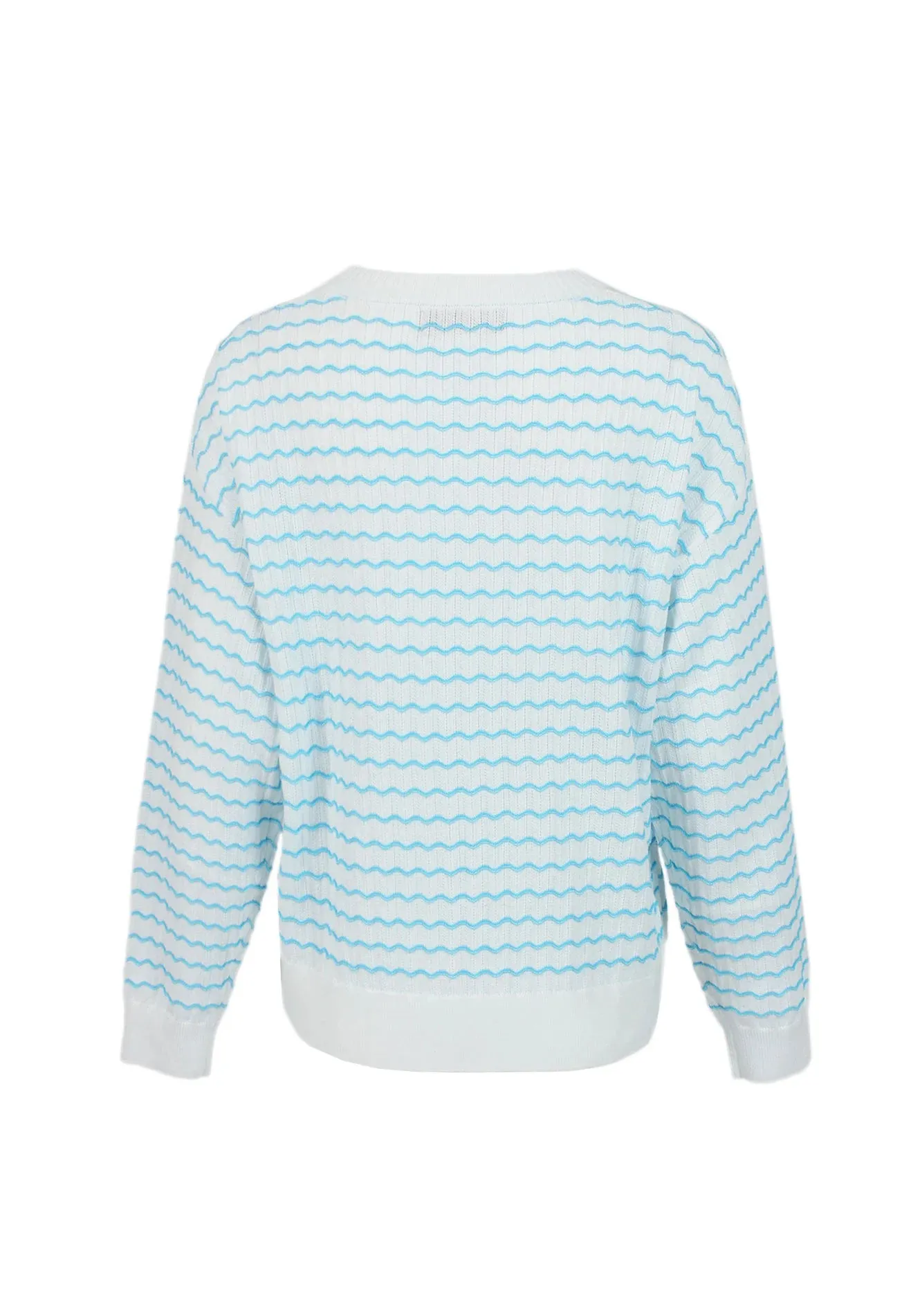 Bohemian Escape Waves Knit Top