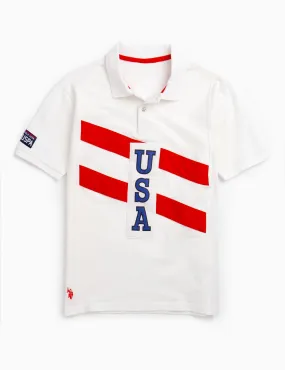 BOYS COLORBLOCK POLO SHIRT