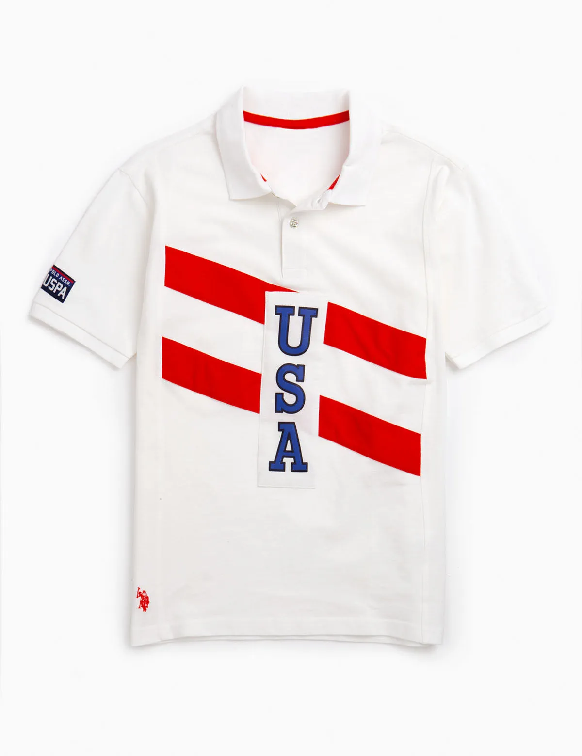 BOYS COLORBLOCK POLO SHIRT