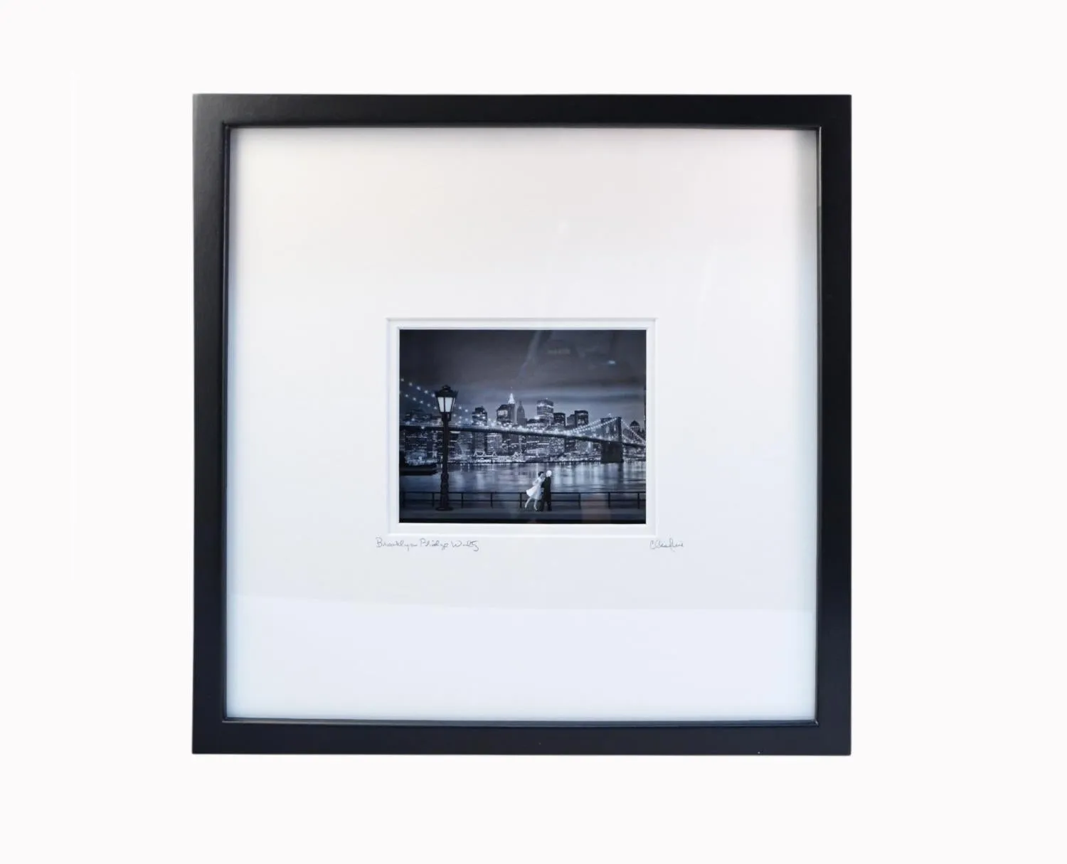 Brooklyn Bridge Waltz with Light Shadowbox