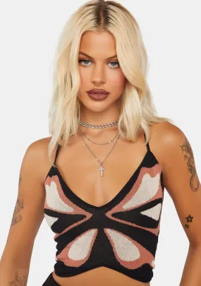Butterfly Knit Top