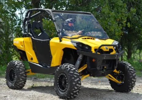 CAN-AM COMMANDER SCRATCH-RESISTANT VENTED FULL WINDSHIELD