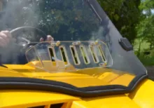 CAN-AM COMMANDER SCRATCH-RESISTANT VENTED FULL WINDSHIELD