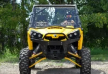 CAN-AM COMMANDER SCRATCH-RESISTANT VENTED FULL WINDSHIELD