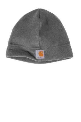 Carhartt Fleece Branded Hats, Charcoal Hthr