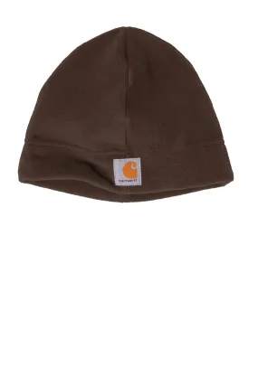 Carhartt Fleece Branded Hats, Dark Brown