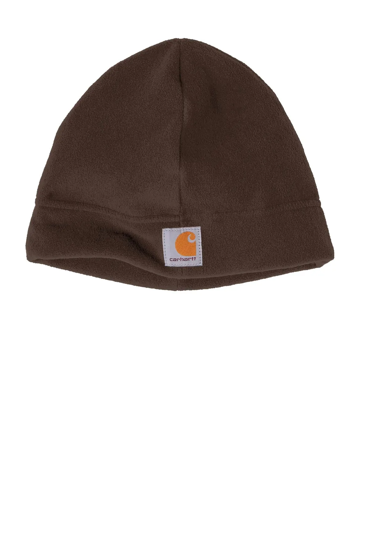 Carhartt Fleece Branded Hats, Dark Brown