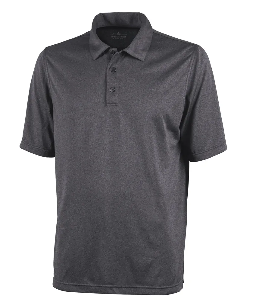 Charles River Men's Heathered Polo