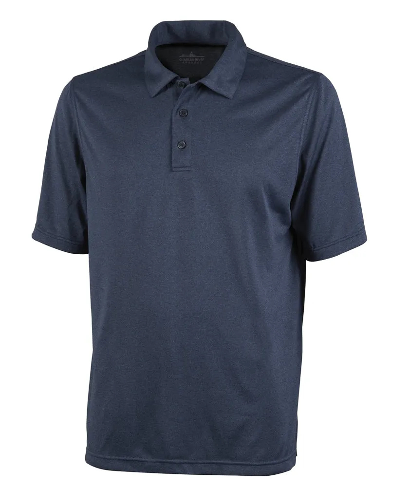 Charles River Men's Heathered Polo