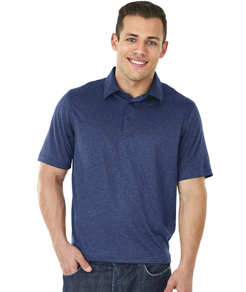Charles River Men's Heathered Polo
