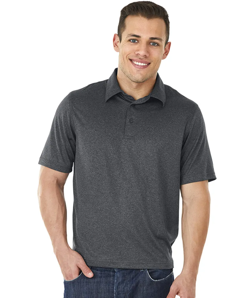 Charles River Men's Heathered Polo