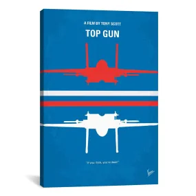 Chungkong TOP GUN MINIMAL MOVIE POSTER