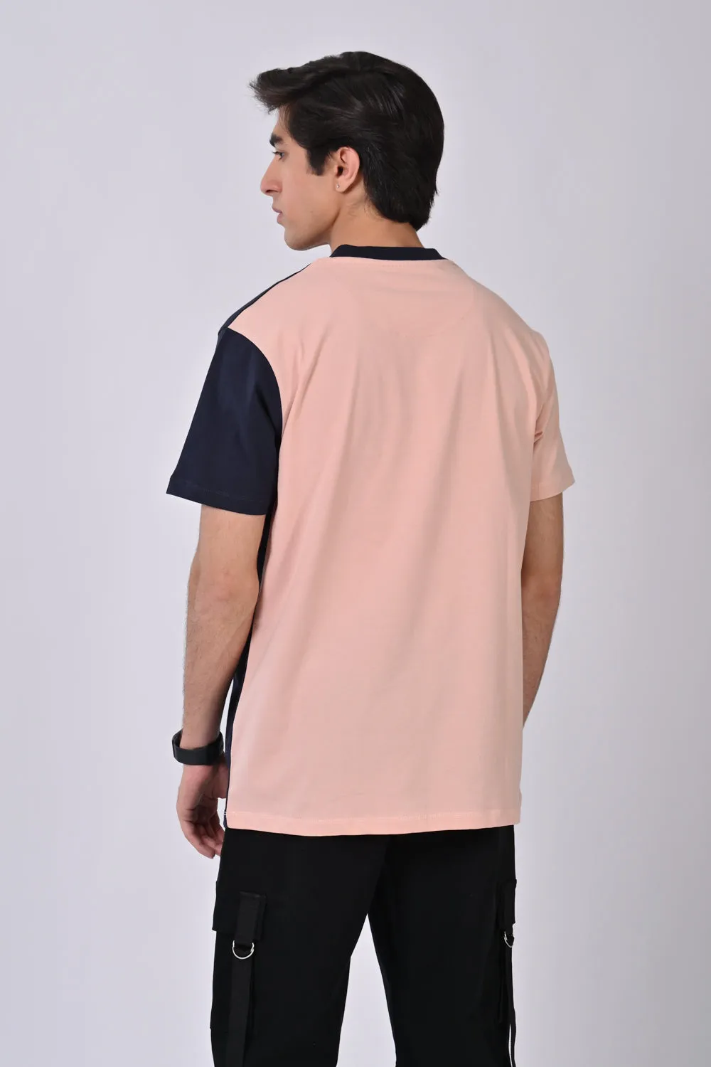 COLOR BLOCKING TEE