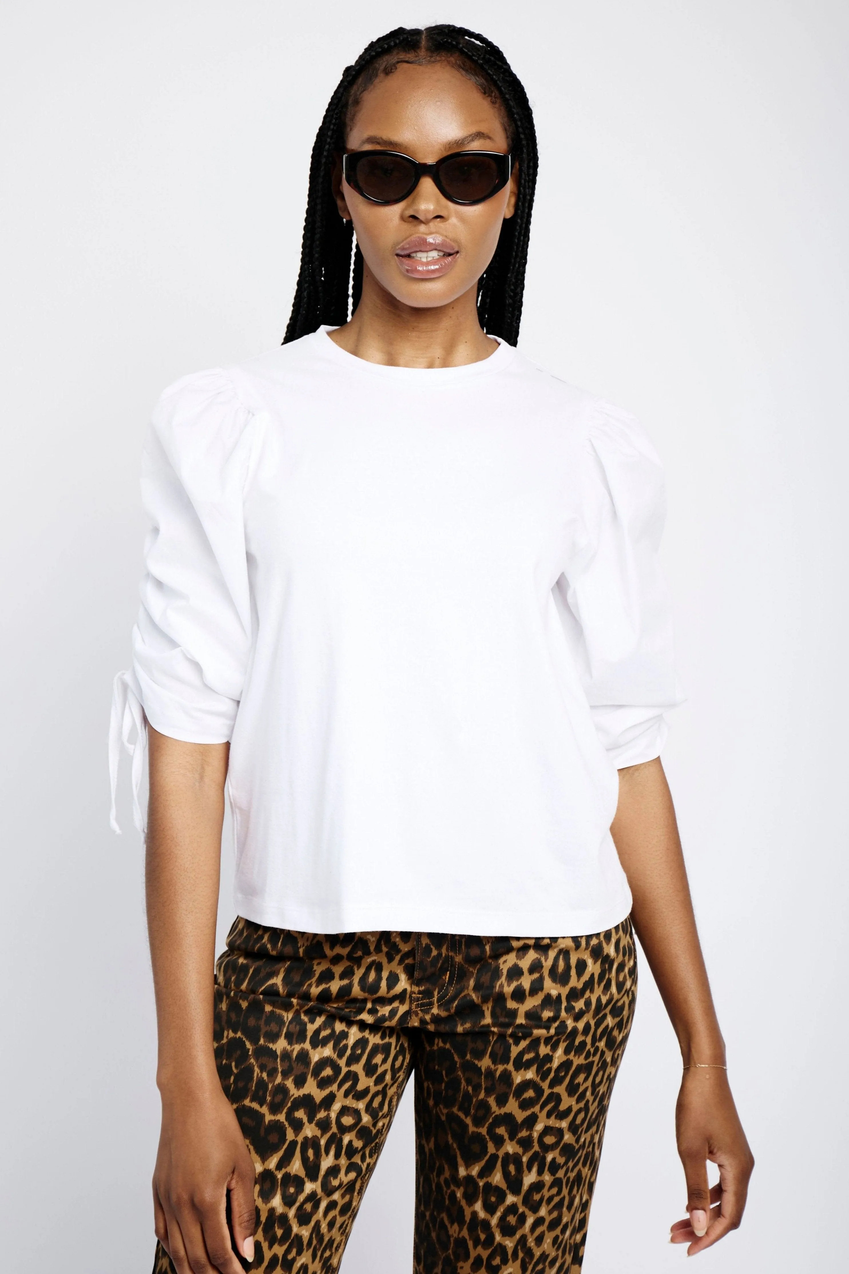 Combo Tee Knit and Woven
