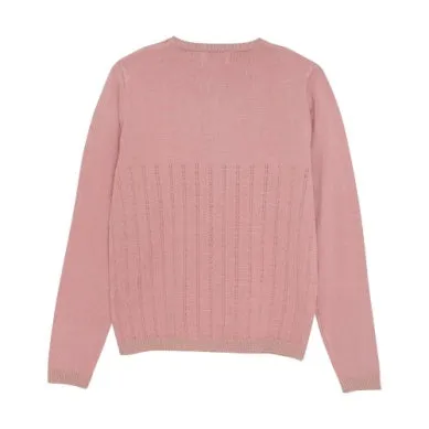 Creamie - Cardigan Pointelle Brandied Apricot