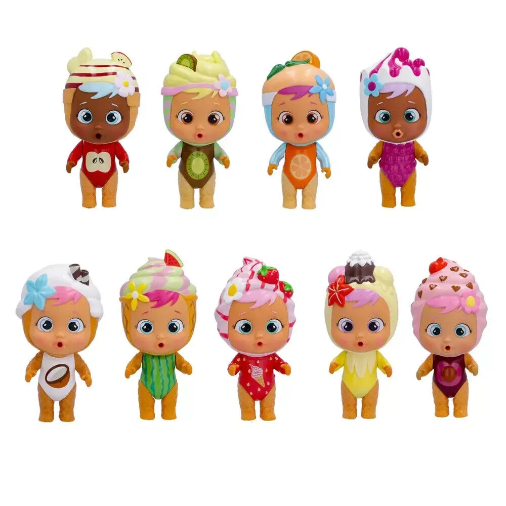Cry Babies Magic Tears Icy World Frozen Frutti Surprise Doll Series Set