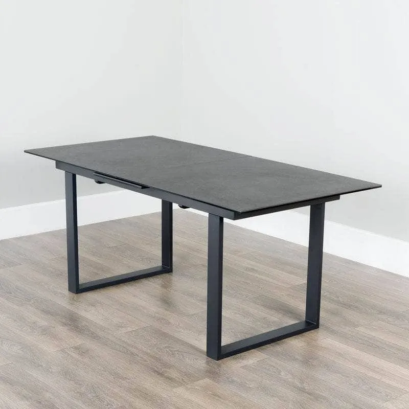 Cuba Table & 6 Aspen Taupe Dining Chairs