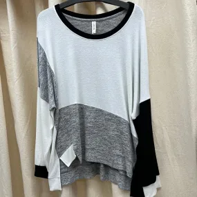 Cubism color block top 397-13777